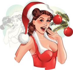 Christmas hook up girl